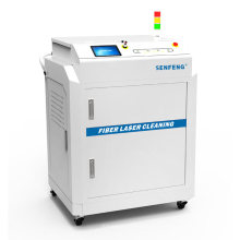 El sistema de limpieza SF200CL es una máquina de limpieza con láser de fibra de estabilidad